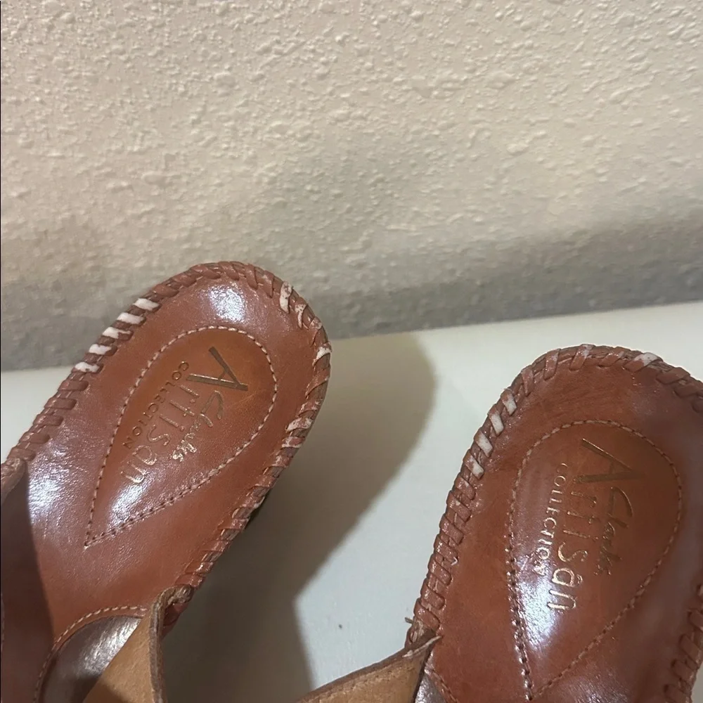 Clarks artesian heeled sandals, size 6 - Picture 2 of 6